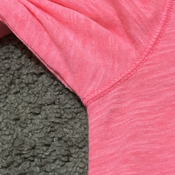 VS PINK-Tissue Long Sleeve Tee-Sz XS-Hot Pink-GUC - Picture 14 of 15